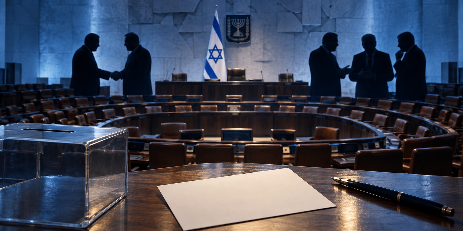 Parlament – simbolična AI ilustracija