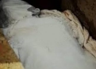 Vidjevši na meni strah, ljudi su nabrzinu zakopali umrlog koji je progledao, i napustili mezarje