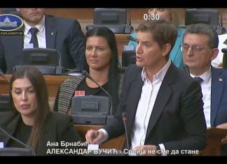 Ana Brnabić u Skupštini Srbije ponovo negirala genocid u Srebrenici