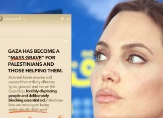 Anđelina Džoli ponovila podršku Gazi: “Postala je masovna grobnica za Palestince”