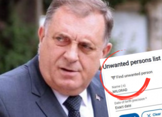 NEPOŽELJAN! Litvanija uvela sankcije Miloradu Dodiku