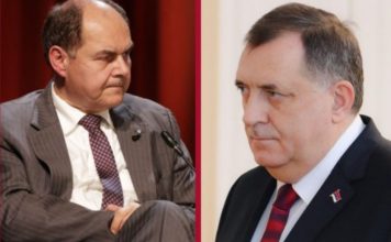 Dodik ozbiljno prijeti: “Nogirat ćemo mi brzo tog Schmidta, ne brinite se. Vidjet ćete kako to izgleda” Dodik ozbiljno prijeti: “Nogirat ćemo mi brzo tog Schmidta, ne brinite se. Vidjet ćete kako to izgleda” - featured image