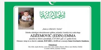 Tužna vijest iz Norveške: U 2. godini života na Ahiret preselila Adžemović (Edin) Emma - featured image