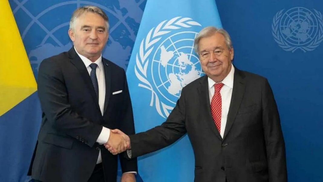 Komšić pozvao Guterresa u posjetu: UN nastavlja podržavati Bosnu i Hercegovinu - featured image