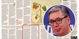 UGLEDNI BRITANSKI LIST PONIZIO VUČIĆA: Njegov odgovor objavili u rubrici “Pisma čitatelja” - featured image