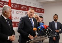 Dodik: "Trajno rješenje je imati tri entiteta, Federaciju podijeliti na bošnjački i hrvatski dio" - featured image