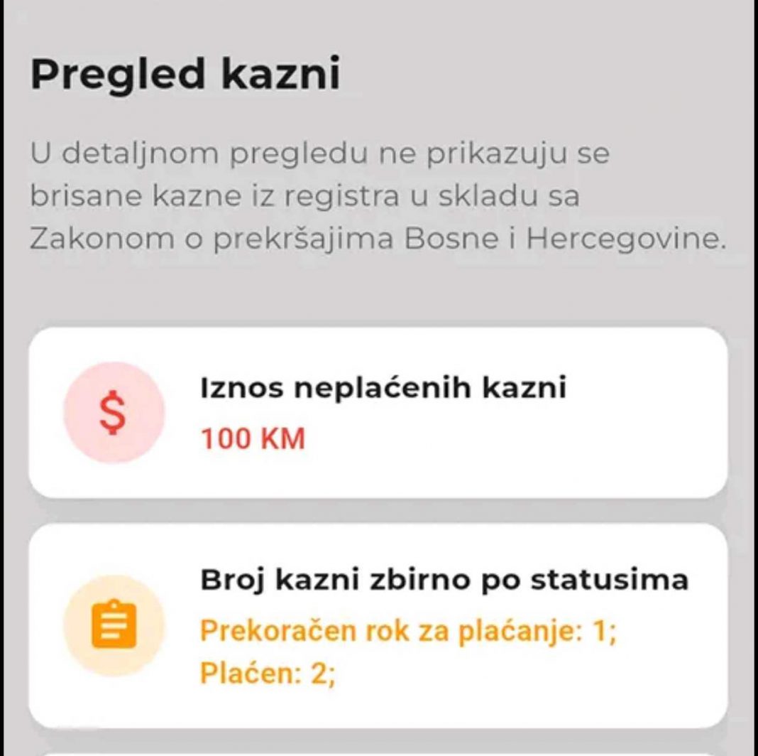 Provjerite odmah da li imate neplaćene kazne, aplikacija sve pokazuje online - featured image