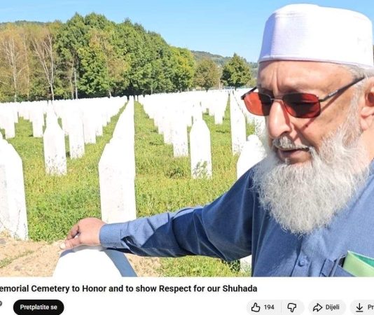 Negator genocida i samozvani (ne)islamski učenjak u Potočarima: Gost iz Beograda, režija iz Moskve - featured image