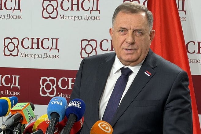 Dodik se vratio na stare postavke kataklizme: “BiH nije sigurno mjesto za Srbe, nestat ćemo za 20 godina” - featured image Dodik se vratio na stare postavke kataklizme: “BiH nije sigurno mjesto za Srbe, nestat ćemo za 20 godina” - featured image