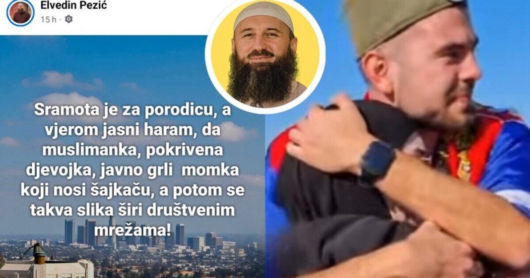 Elvedin Pezić : “Sramotno je i haram da se pokrivena djevojka grli” - featured image