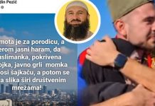Elvedin Pezić : “Sramotno je i haram da se pokrivena djevojka grli” - featured image