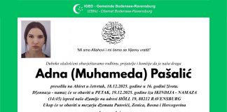 PRERANO UGAŠEN MLAD ŽIVOT Preminula 16-godišnja Adna Pašalić - featured image