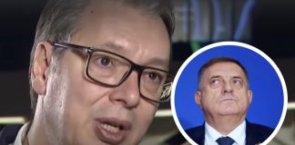 VUČIĆA UZNEMIRILA DODIKOVA IZJAVA: “Žao mi je ako se oni u RS-u osjećaju ugroženo od Beograda. A koga Hrvati hvale znajte da…!” (VIDEO) - featured image