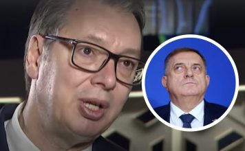 VUČIĆA UZNEMIRILA DODIKOVA IZJAVA: “Žao mi je ako se oni u RS-u osjećaju ugroženo od Beograda. A koga Hrvati hvale znajte da…!” (VIDEO) VUČIĆA UZNEMIRILA DODIKOVA IZJAVA: “Žao mi je ako se oni u RS-u osjećaju ugroženo od Beograda. A koga Hrvati hvale znajte da…!” (VIDEO) - featured image