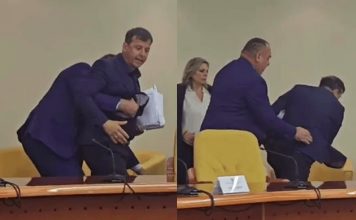 Nezapamćene scene u NSRS-u: Vukanović krenuo u fizički obračun sa Stevandićem, obarao stolice - featured image