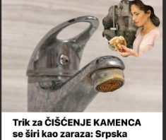 Trik za ČIŠĆENJE KAMENCA se širi kao zaraza: Srpska influenserka otkrila caku – ne treba vam NI VODA, samo 1 stvar koju SVI imamo - featured image