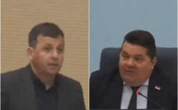 HAOS NA SJEDNICI: Stevandić oduzeo riječ Vukanoviću nakon 11 sekundi, evo šta se desilo HAOS NA SJEDNICI: Stevandić oduzeo riječ Vukanoviću nakon 11 sekundi, evo šta se desilo - featured image