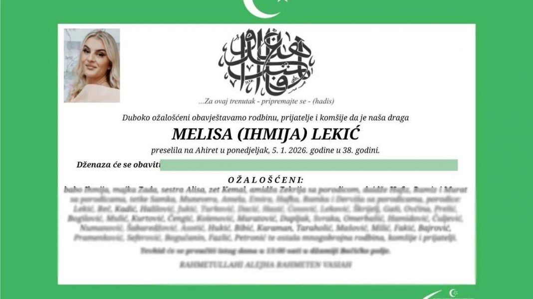 Bože dragi šta nam se dešava: Tuga i bol zbog preranog odlaska Melise - featured image