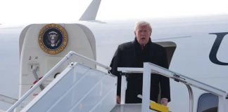 Prvi snimak Trumpa po dolasku u Švicarsku: Pogledajte šta je uradio čim je izašao iz aviona - featured image