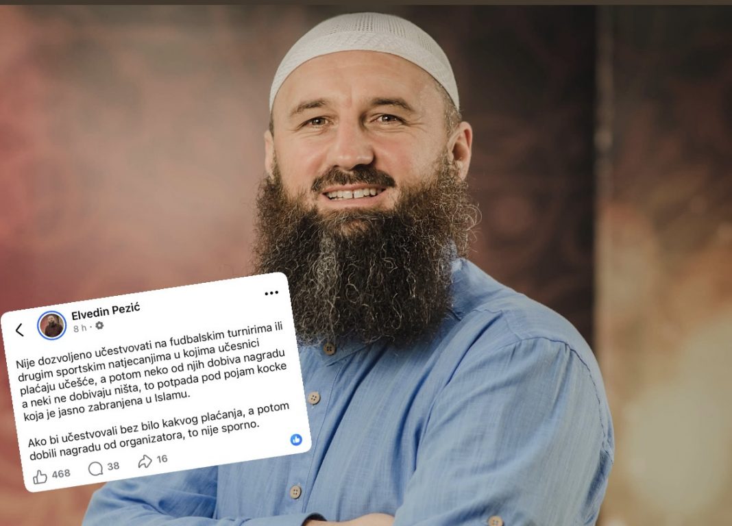 Elvedin Pezić izazvao buru reakcija: “Nije dozvoljeno učestvovati na fudbalskim turnirima…” - featured image Elvedin Pezić izazvao buru reakcija: “Nije dozvoljeno učestvovati na fudbalskim turnirima…” - featured image