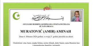 TUGA KOJA PARA SRCE: Petogodišnja Aminah Muratović preselila na ahiret - featured image