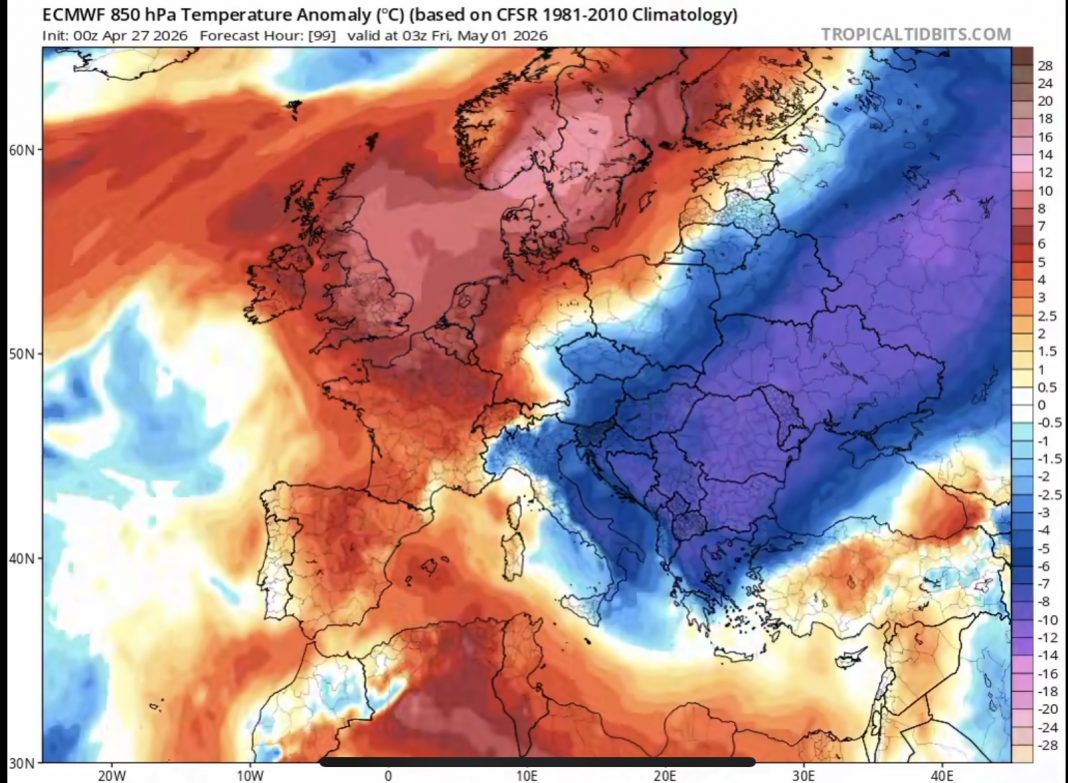 Poznati meteorolog najavio: Za 1. maj trebat će vam vatra, ne samo za roštilj, već i da se zagrijete - featured image