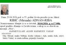 ZAVIDOVIĆI U ŠOKU: Preminuo Adnan Ribić – porodica, prijatelji i komšije u nevjerici - featured image