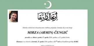 Preminuo Mirza Čengić u 35. godini života - featured image
