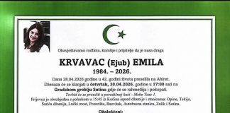 Objavljeni detalji dženaze Emile Krvavac - featured image