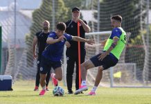 Zmajevi u dobrom raspoloženju odradili novi trening, jedan igrač trenirao odvojeno Zmajevi u dobrom raspoloženju odradili novi trening, jedan igrač trenirao odvojeno - featured image
