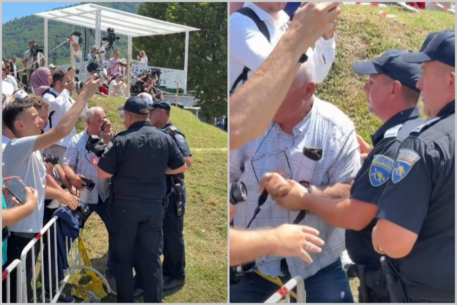 AHMET BAJRIĆ SE OGLASIO NAKON INCIDENTA U SREBRENICI: “Oni nisu krivi, njima je tako naređeno” - featured image AHMET BAJRIĆ SE OGLASIO NAKON INCIDENTA U SREBRENICI: “Oni nisu krivi, njima je tako naređeno” - featured image