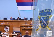 NSRS danas odlučuje: Za isticanje simbola Armije RBiH u Srpskoj prijeti kazna do 5 godina zatvora NSRS danas odlučuje: Za isticanje simbola Armije RBiH u Srpskoj prijeti kazna do 5 godina zatvora - featured image