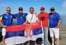 Oglasili se navijači koji su donijeli zastavu Srbije na meč BiH: Mi smo dokaz da se može Oglasili se navijači koji su donijeli zastavu Srbije na meč BiH: Mi smo dokaz da se može - featured image