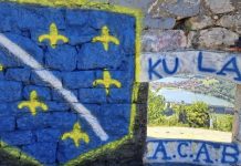 Dvije osobe iz Francuske crtale grafite sa ljiljanima na Kuli u Zvorniku: Policija istražuje slučaj Dvije osobe iz Francuske crtale grafite sa ljiljanima na Kuli u Zvorniku: Policija istražuje slučaj - featured image