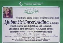 Bugojno zavijeno u crno: U 29. godini života preminula Aldina Ljubunčić Bugojno zavijeno u crno: U 29. godini života preminula Aldina Ljubunčić - featured image