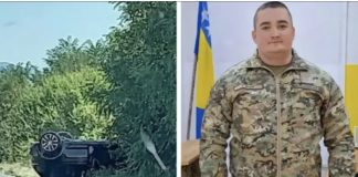 Pripadnik OSBiH Nedim Mulić spasio majku i bebu nakon prevrtanja automobila Pripadnik OSBiH Nedim Mulić spasio majku i bebu nakon prevrtanja automobila - featured image