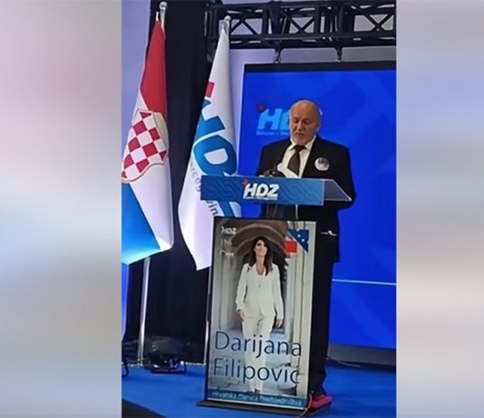 SRAMNO, ODVRATNO, BIJEDNO: Pogledajte govor HDZ-ovca Josipa Jerkovića na predizbornom skupu u Derventi… - featured image
