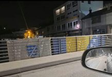 Brza reakcija: Ljiljani vraćeni na most u Kiseljaku, postavljena i državna zastava BiH Brza reakcija: Ljiljani vraćeni na most u Kiseljaku, postavljena i državna zastava BiH - featured image