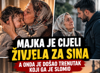 Majka je cijeli život živjela za sina, a onda je došao trenutak koji ga je slomio