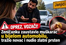OPREZ, VOZAČI! Zeničanku zaustavio muškarac u bijelom automobilu, tražio novac i nudio zlatni prsten - featured image