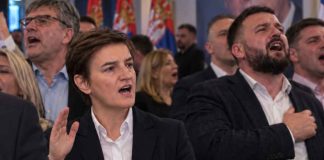 NAKON VUČIĆEVOG PORAZA U ŠTABU SNS-a VELIČALI MLADIĆA? Anadolija objavila snimak, među prisutnima Ana Brnabić! - featured image