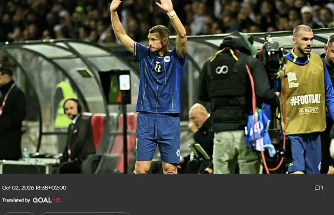 Svjetski mediji bruje o Edinu Džeki: “Cijela BiH je plakala, čak mu i protivnici aplaudiraju” - featured image