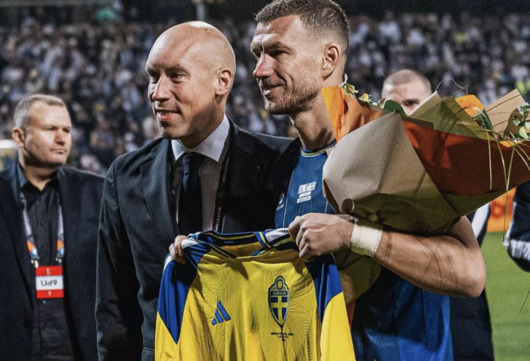 Kakav gest Šveđana prema Džeki: Pridružili se špaliru i nakon utakmice mu uručili poseban poklon - featured image