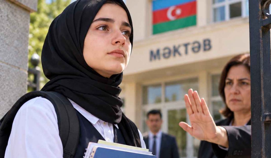 ZBOG HIDŽABA JOJ ZABRANILI ULAZAK U ŠKOLU: Učenica iz Azerbejdžana održala emotivan govor zbog hidžaba - featured image ZBOG HIDŽABA JOJ ZABRANILI ULAZAK U ŠKOLU: Učenica iz Azerbejdžana održala emotivan govor zbog hidžaba - featured image