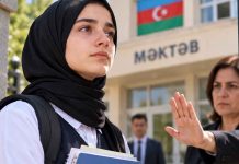 ZBOG HIDŽABA JOJ ZABRANILI ULAZAK U ŠKOLU: Učenica iz Azerbejdžana održala emotivan govor zbog hidžaba - featured image
