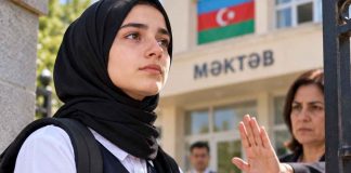 ZBOG HIDŽABA JOJ ZABRANILI ULAZAK U ŠKOLU: Učenica iz Azerbejdžana održala emotivan govor zbog hidžaba ZBOG HIDŽABA JOJ ZABRANILI ULAZAK U ŠKOLU: Učenica iz Azerbejdžana održala emotivan govor zbog hidžaba - featured image