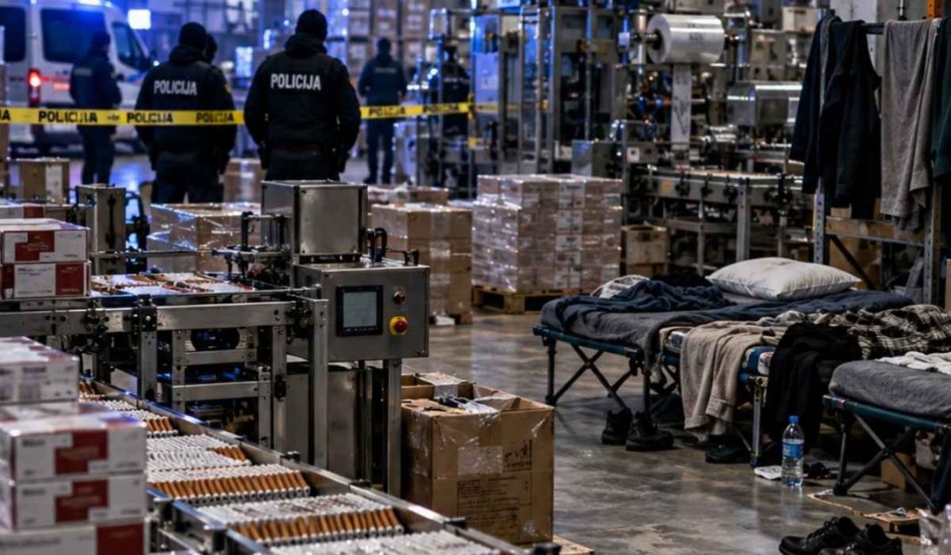 SLOVENIJA U ŠOKU: Otkrivena ilegalna fabrika, radnici navodno živjeli i spavali u hali! - featured image SLOVENIJA U ŠOKU: Otkrivena ilegalna fabrika, radnici navodno živjeli i spavali u hali! - featured image