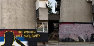 Uništen mural posvećen zločincu Ratku Mladiću u Srbiji: Preko njega ispisano "Studenti pobjeđuju" - featured image