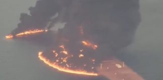 Iranci objavili video: Supertanker eksplodirao nakon što je udario u minu u Hormuškom moreuzu - featured image