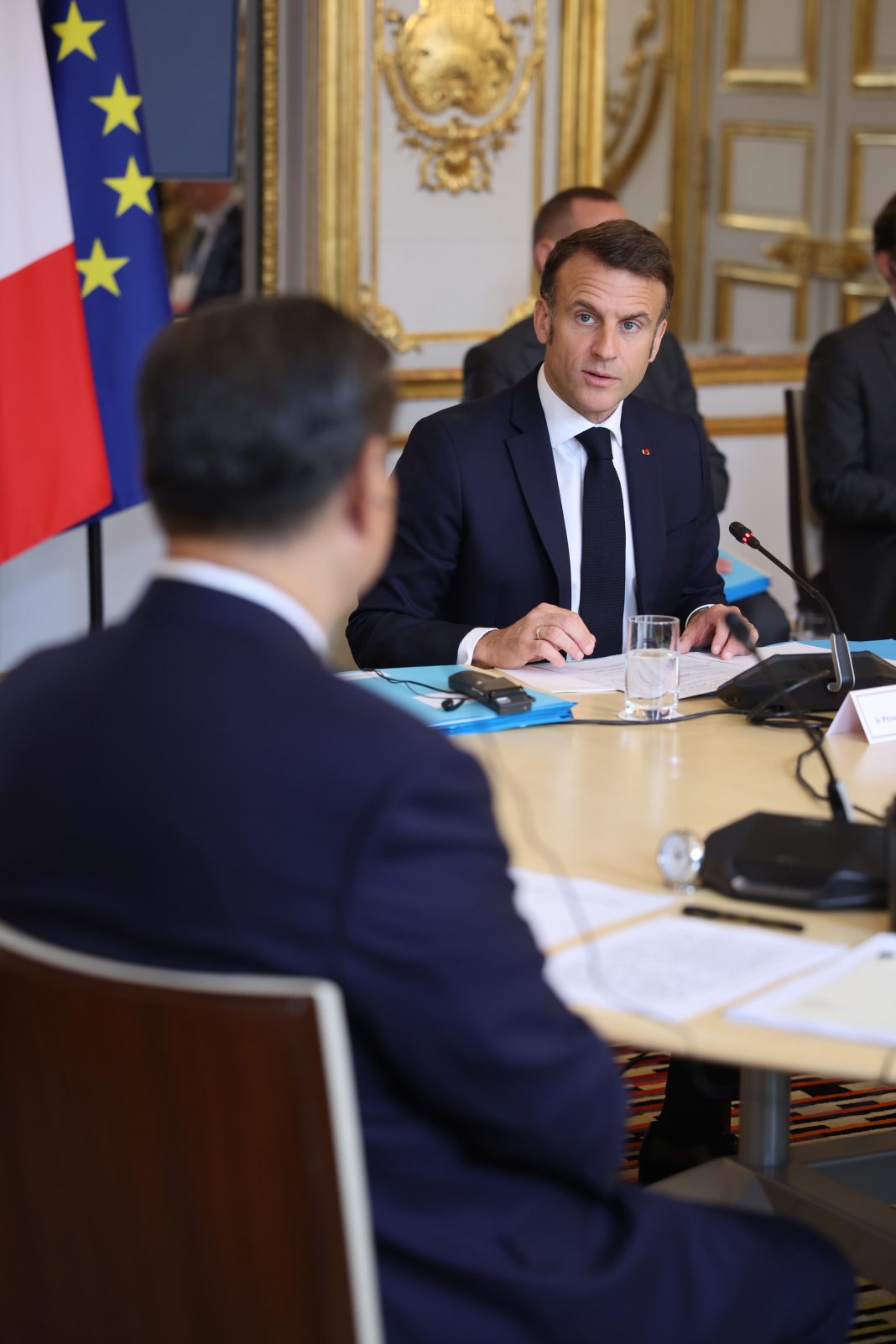 Emmanuel Macron na sastanku 6. maja 2024, arhivska fotografija